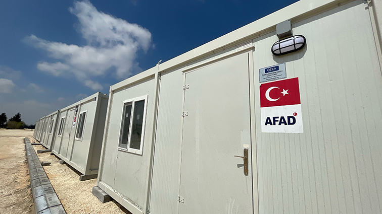 Şanlıurfa merkezde depremzedeler i&ccedil;in bin konteyner kuruluyor