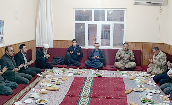 Kaymakam Tekin, k&ouml;y ziyaretlerini s&uuml;rd&uuml;r&uuml;yor&nbsp;