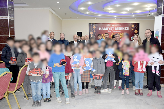 Siirt Belediyesi Yetim &Ccedil;ocukları İftarda Ağırladı