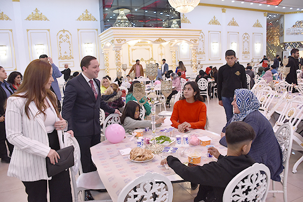 Nusaybin Kaymakamı Kayabaşı, şehit aileleri, gaziler ve yetim &ccedil;ocuklarla iftarda buluştu