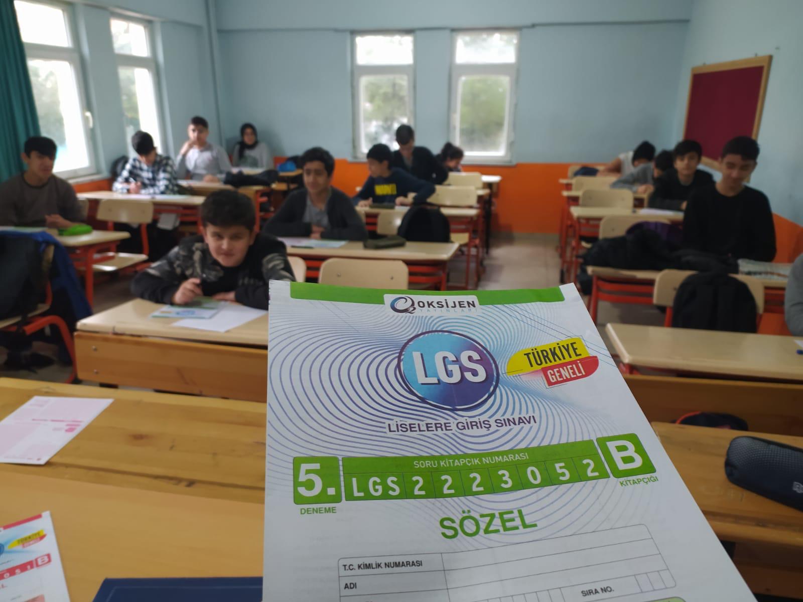 T&uuml;rkiye Geneli Deneme Sınavı Yapıldı