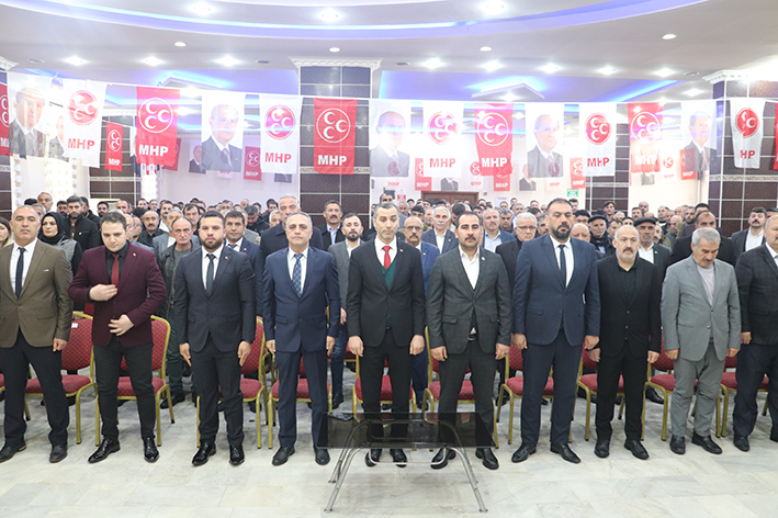 Siirt'te MHP'nin milletvekili aday tanıtım toplantısı d&uuml;zenlendi