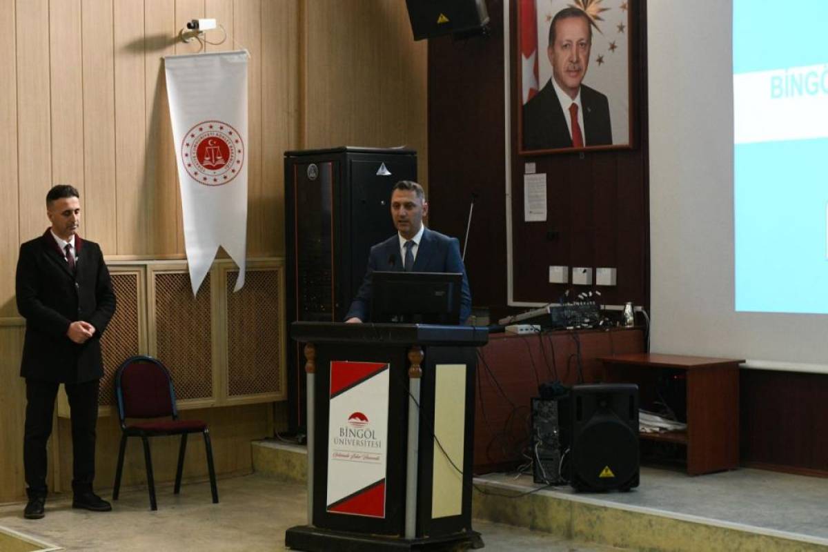 Bingöl'de denetimli serbestlik sisteminin çalışma alanları ve meslek elemanlarının rolleri tanıtıldı
