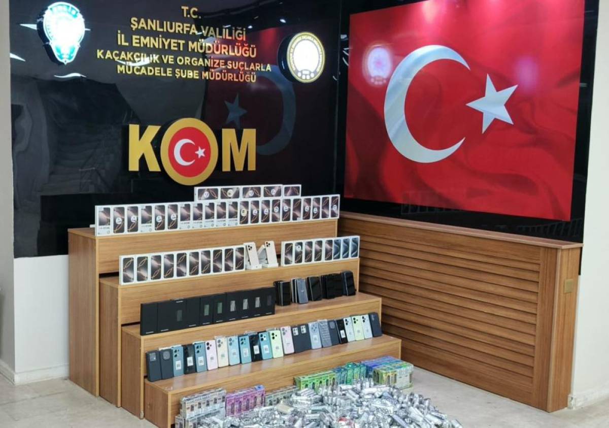 Şanlıurfa'da kaçakçılık operasyonunda 1 zanlı tutuklandı