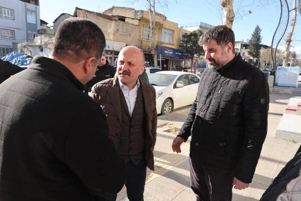 Adıyaman Valisi Varol, esnafları ziyaret etti