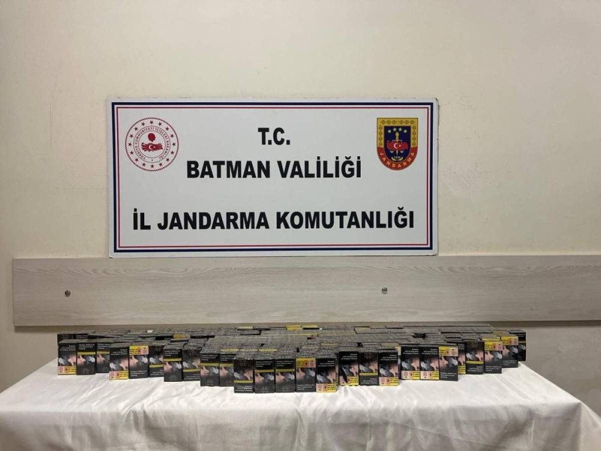 Batman'da kaçakçılık operasyonunda 11 kişi hakkında adli işlem yapıldı