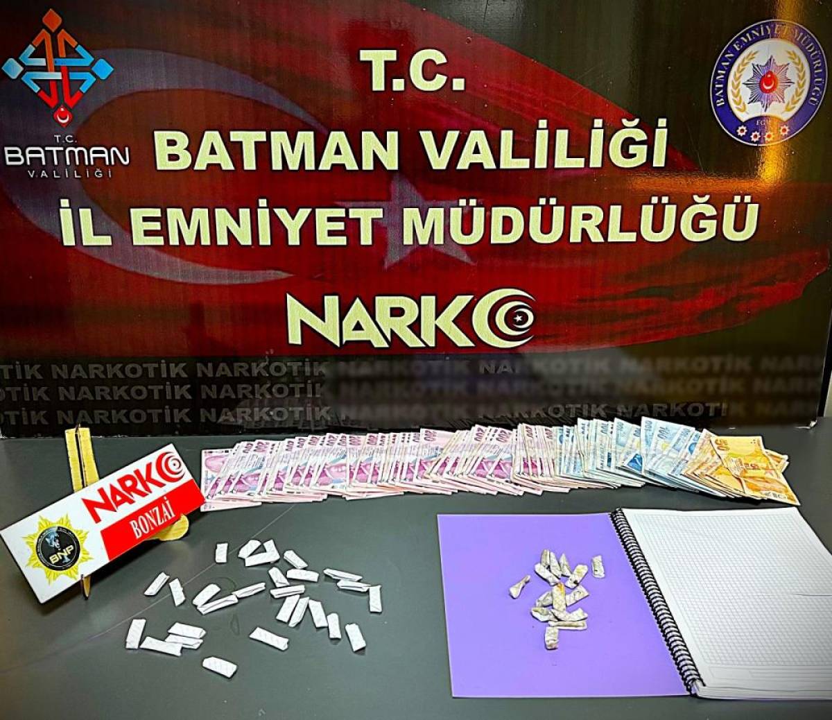 Batman'da uyuşturucu operasyonunda 1 zanlı tutuklandı