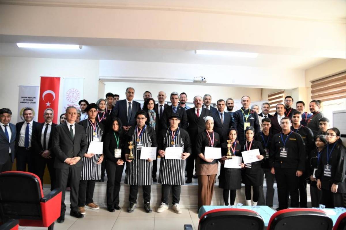 Malatya'da MEB Gastronomi Festivali ve Yemek Yarışması yapıldı