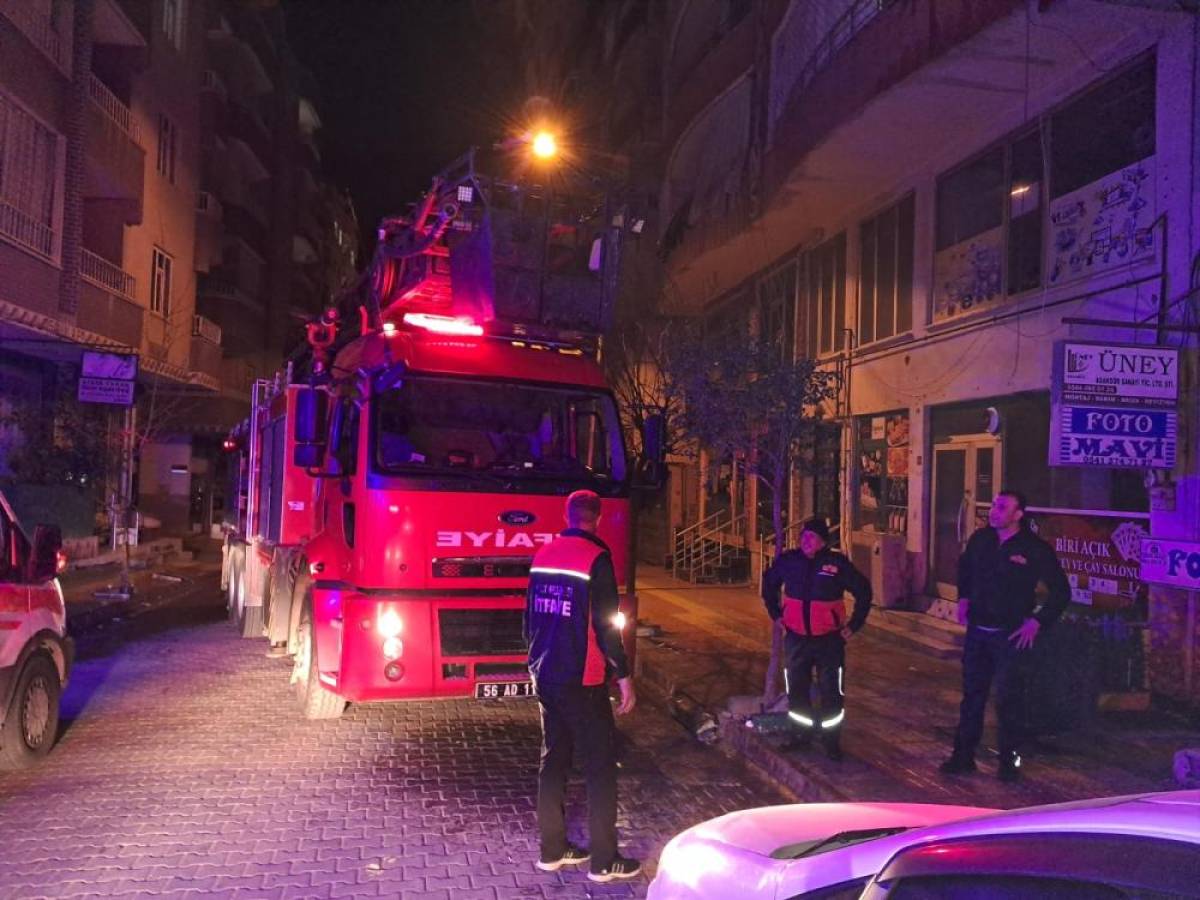 Siirt'te evde çıkan yangın söndürüldü