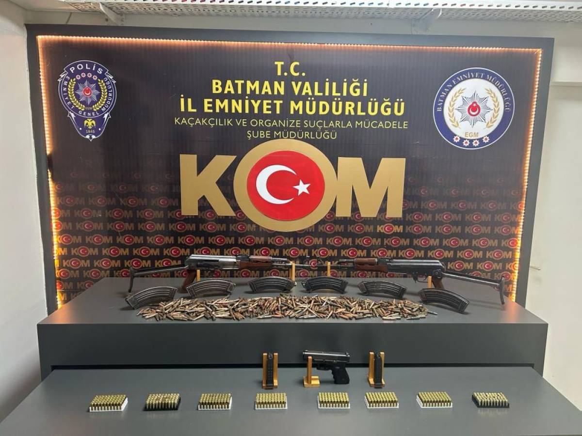 Batman'da silah kaçakçılığı operasyonunda 1 zanlı yakalandı