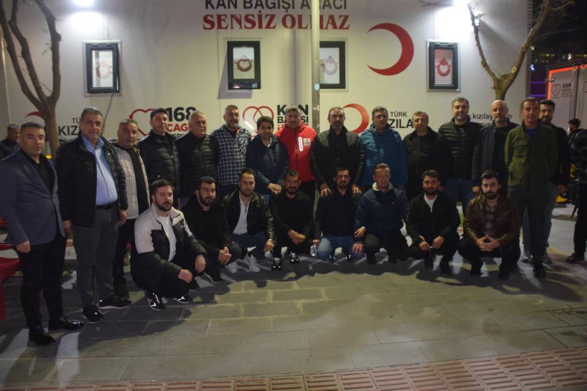 Batman'da ASKON üyeleri kan bağışında bulundu