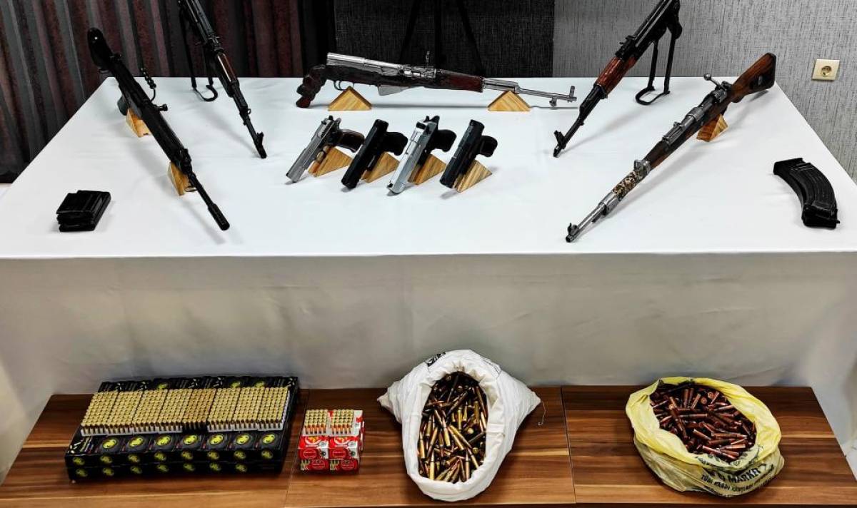 Şanlıurfa'da silah kaçakçılığı operasyonunda 6 şüpheli yakalandı