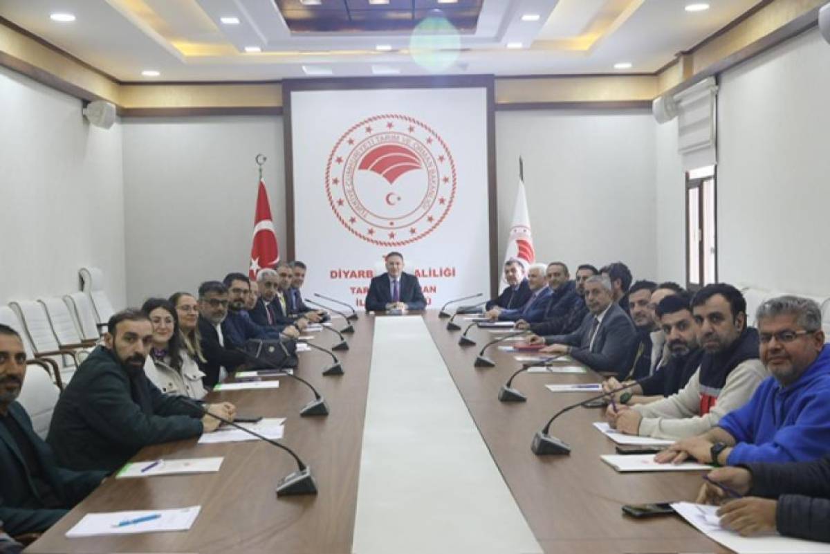 Diyarbakır'da tarım ve hayvancılıkla ilgili istişare toplantısı