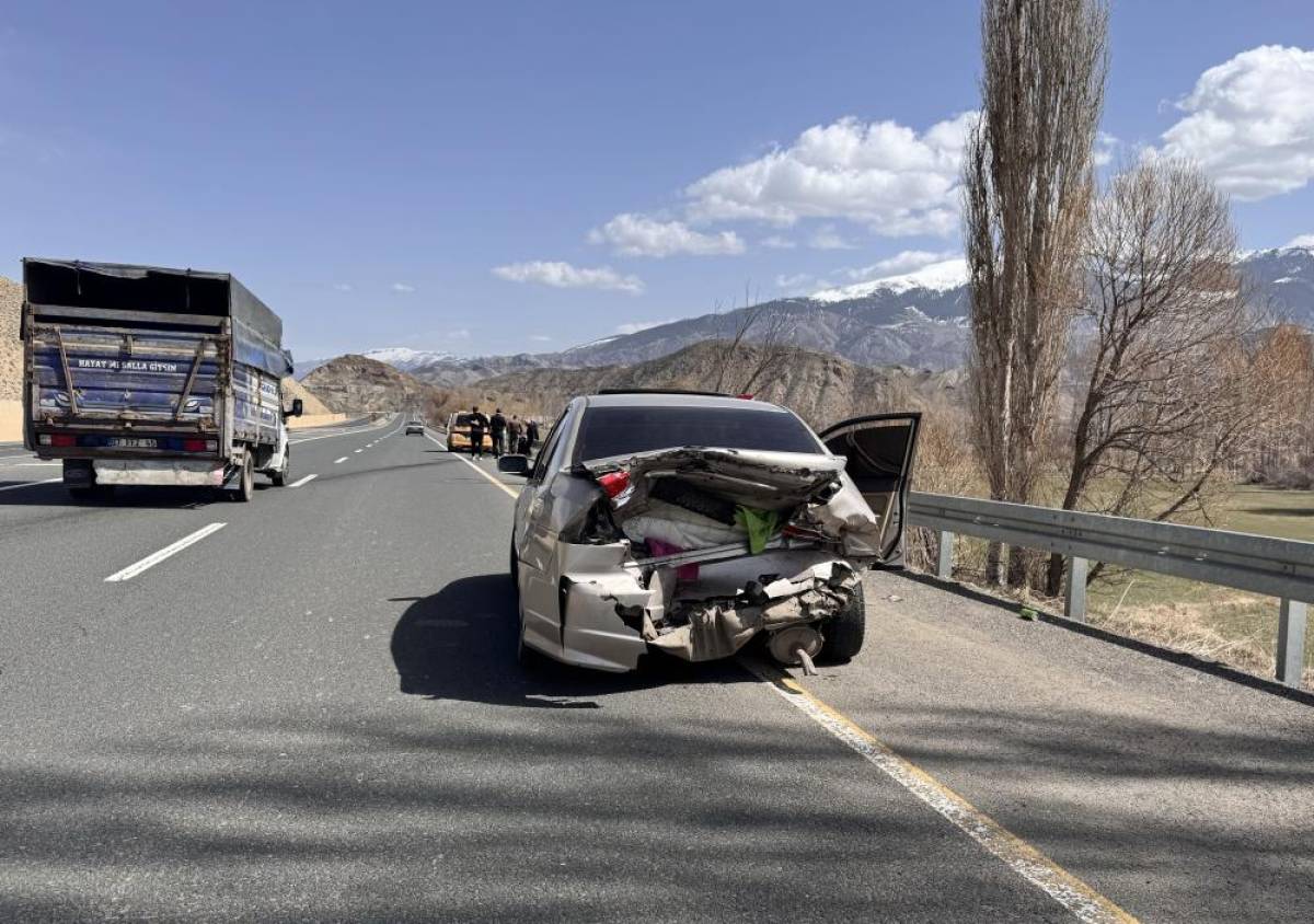 Erzurum'da meydana gelen trafik kazasında 7 kişi yaralandı