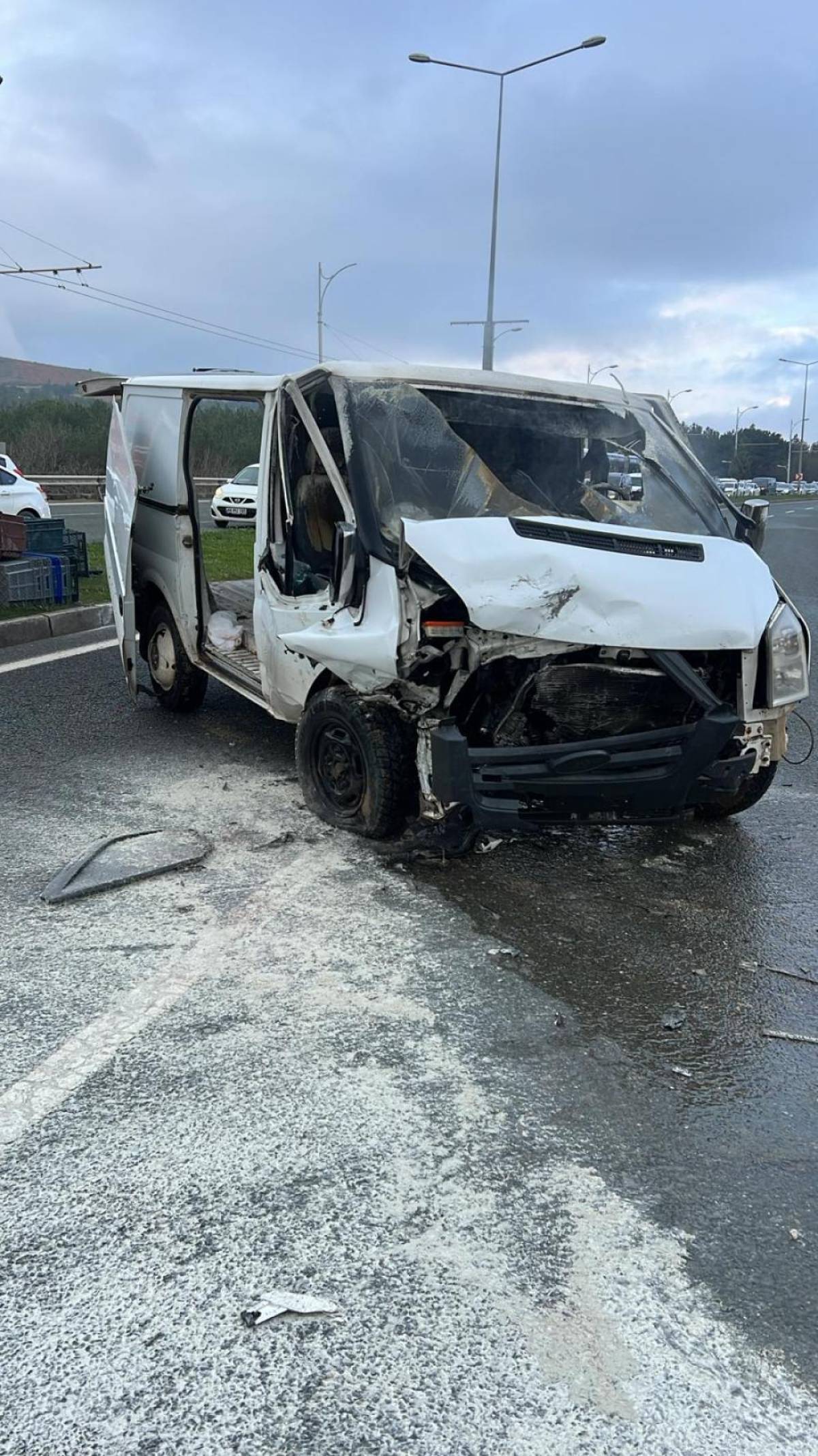 Malatya'da trafik kazasında 3 kişi yaralandı