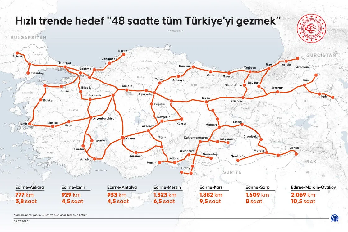 48 Saatte T&uuml;rkiye Hedefi Var, Siirt ve Batman Yine Listede Yok