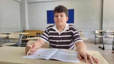 Adıyaman'da LGS'de 500 tam puan alan Kerem milli teknolojiye katkı sağlamak istiyor