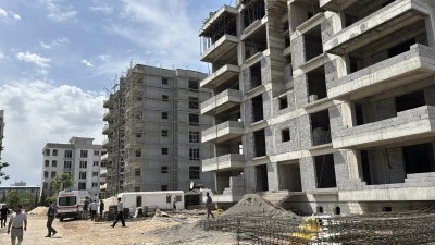 Adıyaman'da yüksekten düşen inşaat işçisi öldü