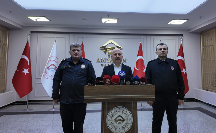 Adıyaman Valisi Osman Varol kentin bir aylık asayiş verilerini açıkladı