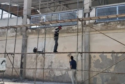 Ağın Belediye Başkanı Çakar hububat eleme tesislerini inceledi