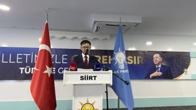 AK Parti Siirt&rsquo;te 25. Yıl İ&ccedil;in Basın A&ccedil;ıklaması
