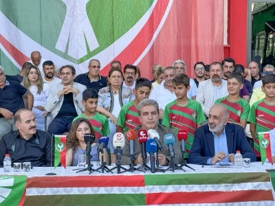 Amed Sportif Faaliyetler Kulübü Başkanı Baysal, basın mensuplarıyla bir araya geldi: