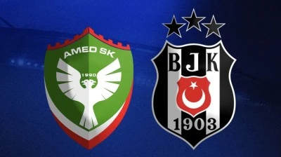 Amedspor-Beşiktaş ma&ccedil;ı ne zaman, saat ka&ccedil;ta, hangi kanalda? Muhtemel 11'ler belli oldu
