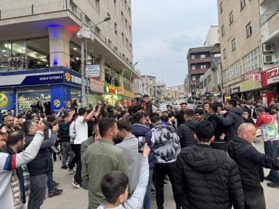 Amedspor&rsquo;un S&uuml;per Lige &Ccedil;ıkması Kurtalan&rsquo;da Coşkuyla Kutlandı