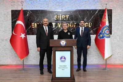 Anayasa Mahkemesi &Uuml;yelerinden Siirt Emniyet M&uuml;d&uuml;r&uuml;&rsquo;ne Ziyaret