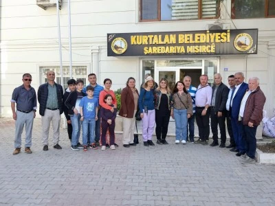 Avrupa&rsquo;dan Gelen S&uuml;ryani Kafile Kurtalan Belediyesi&rsquo;ni Ziyaret Etti