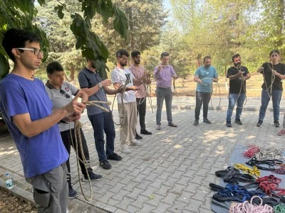 Batman'da AFAD gönüllülerine saha eğitimi verildi