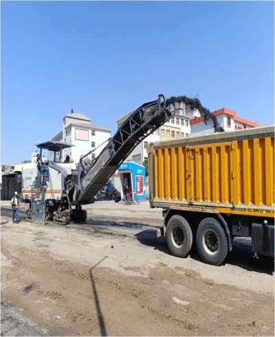 Batman'da asfaltlama çalışması