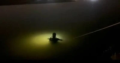 Batman'da &ccedil;aya d&uuml;şen 2 kardeşten 1'i suda kayboldu