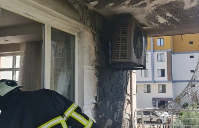 Batman'da evin balkonunda bulunan tüp bomba gibi patladı