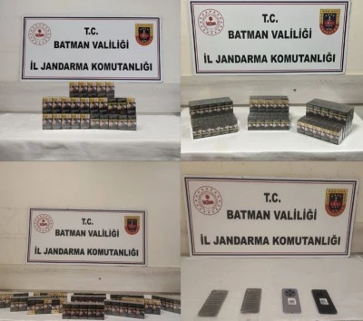 Batman'da gümrük kaçağı 600 paket sigara ele geçirildi