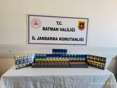 Batman'da gümrük kaçağı 949 paket sigara ele geçirildi
