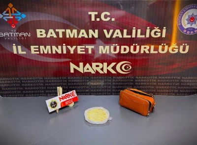 Batman'da havalimanında uyuşturucuyla yakalanan zanlı tutuklandı