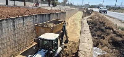 Batman'da İluh Deresi'nde temizlik çalışması yapıldı