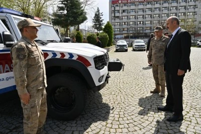 Batman'da jandarmaya zırhlı ara&ccedil; "TULGA" teslim edildi