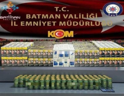 Batman'da kaçakçılık operasyonunda 18 şüpheli hakkında adli işlem yapıldı