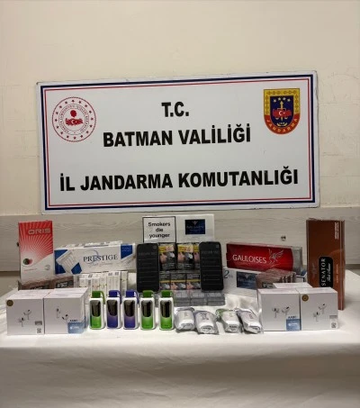 Batman'da kaçakçılık operasyonunda 22 kişi hakkında işlem yapıldı