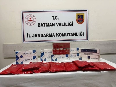 Batman'da kaçakçılık operasyonunda 24 kişi hakkında adli işlem yapıldı