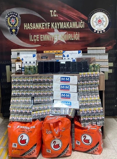 Batman'da kaçakçılık operasyonunda 30 kişi hakkında adli işlem yapıldı