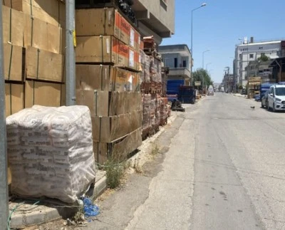 Batman'da kaldırım işgallerine yönelik denetim yapıldı