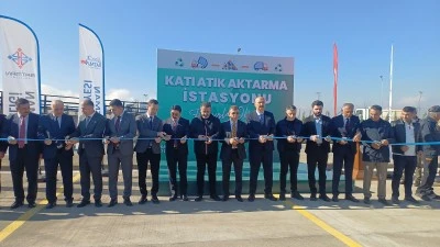 Batman'da katı atık aktarma istasyonu hizmete açıldı