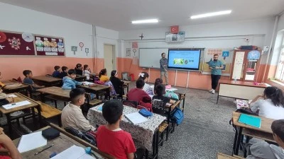 Batman'da öğrencilere sıfır atık eğitimi verildi