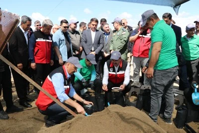 Batman'da "Fidan &Uuml;retim &Uuml;ss&uuml;" projesinin tanıtımı yapıldı