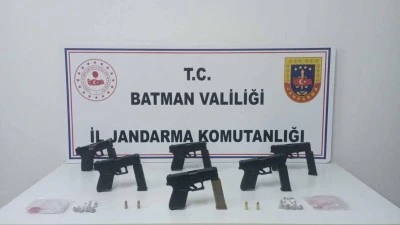 Batman’da silah ticareti yapan 4 şüpheli tutuklandı