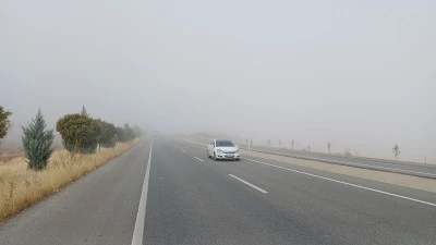 Batman'da sis etkili oldu