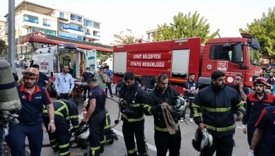 Batman'da spor salonunda &ccedil;ıkan yangında 2 kişi &ouml;ld&uuml;, 10 kişi dumandan etkilendi